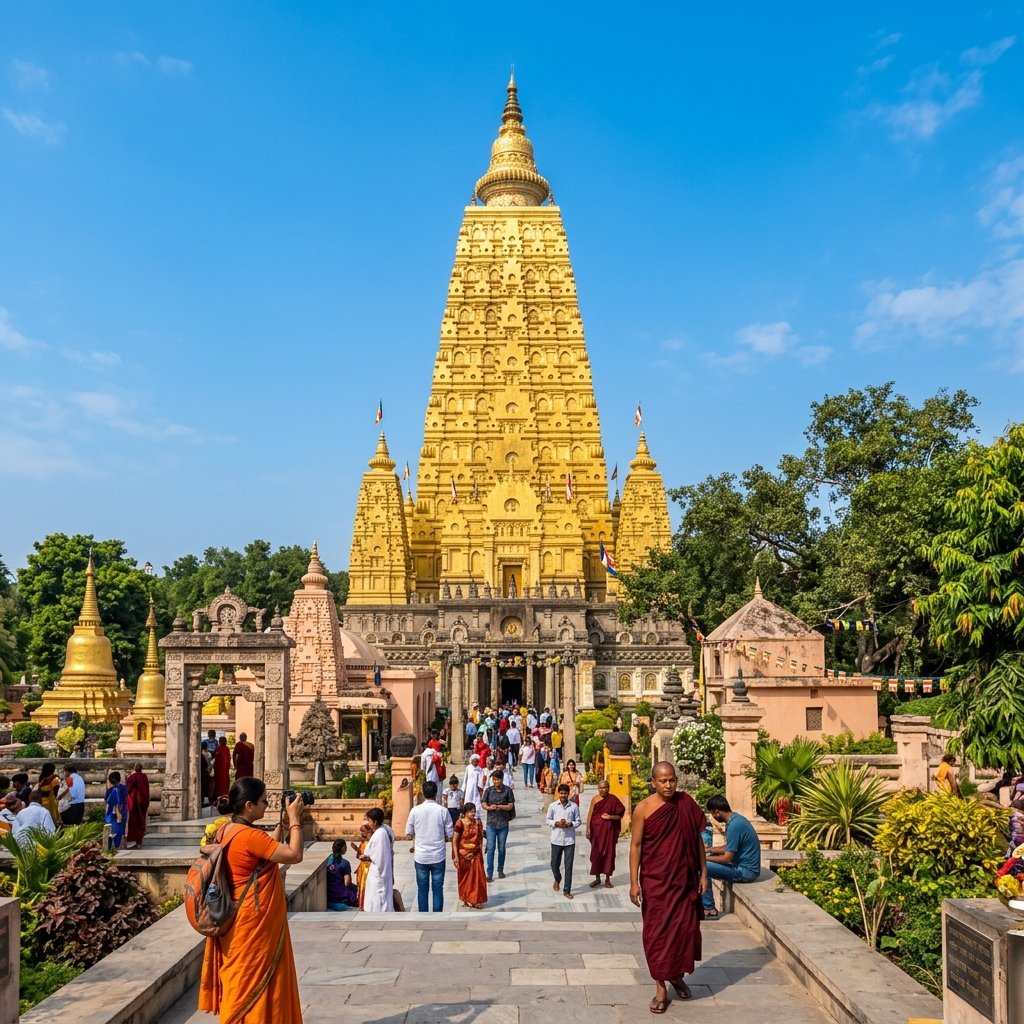 Golden Mahabodhi Temple - Bodh Gaya Pilgrimage
